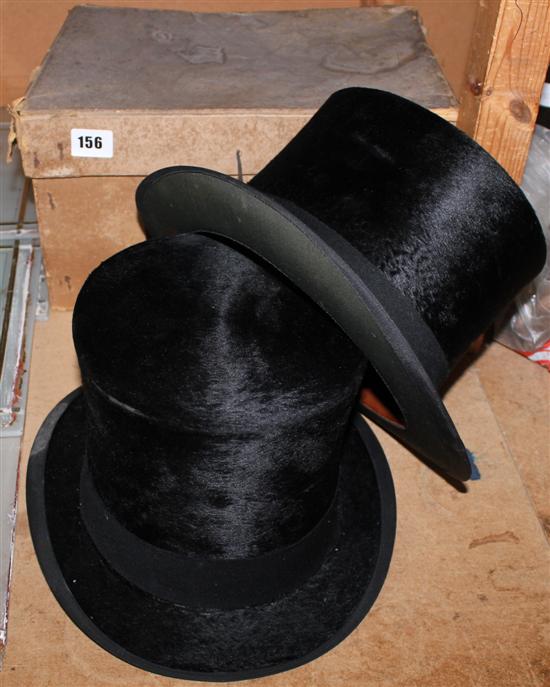 Top hats & a box